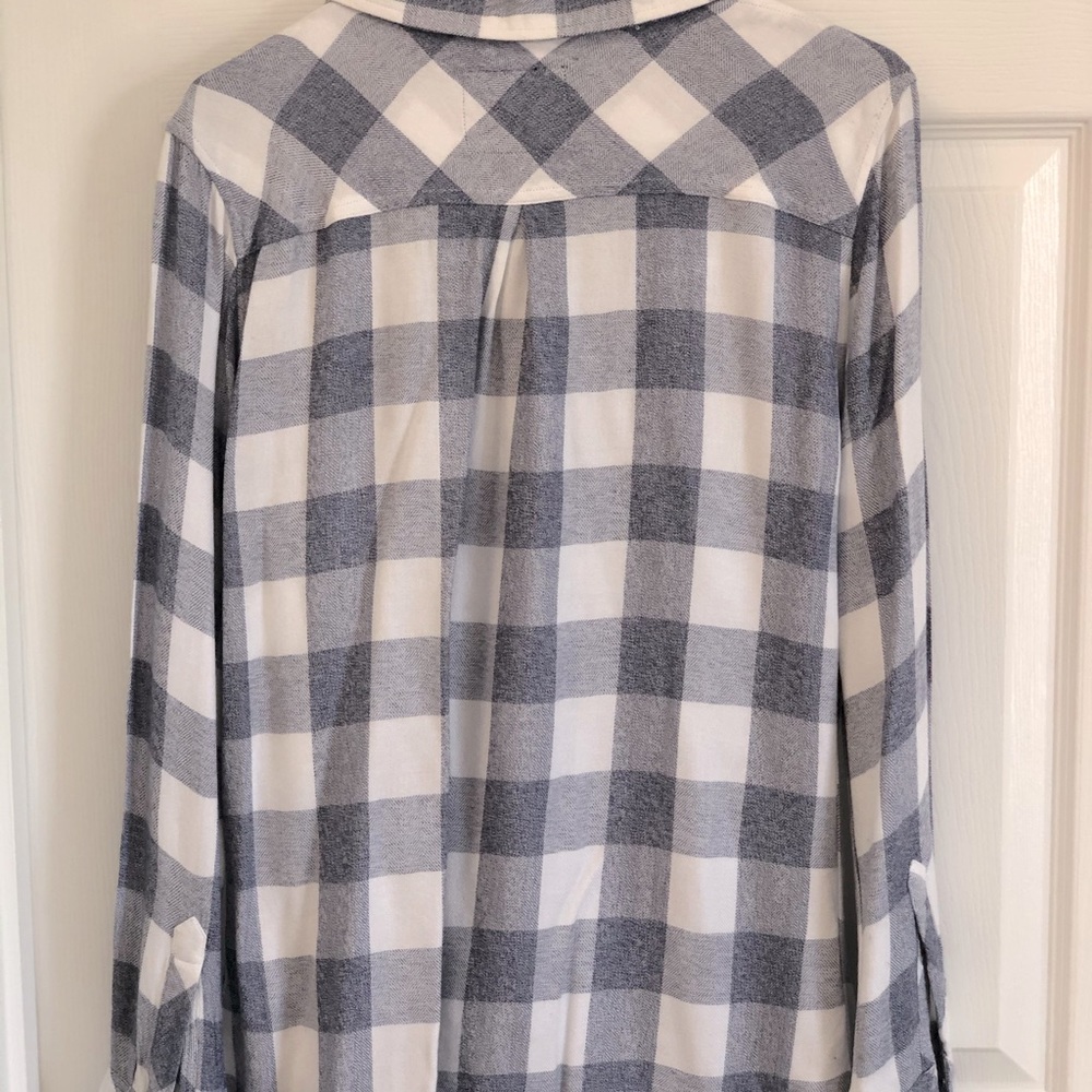Rails Button Up Lightweight Flannel Shirt - image 2